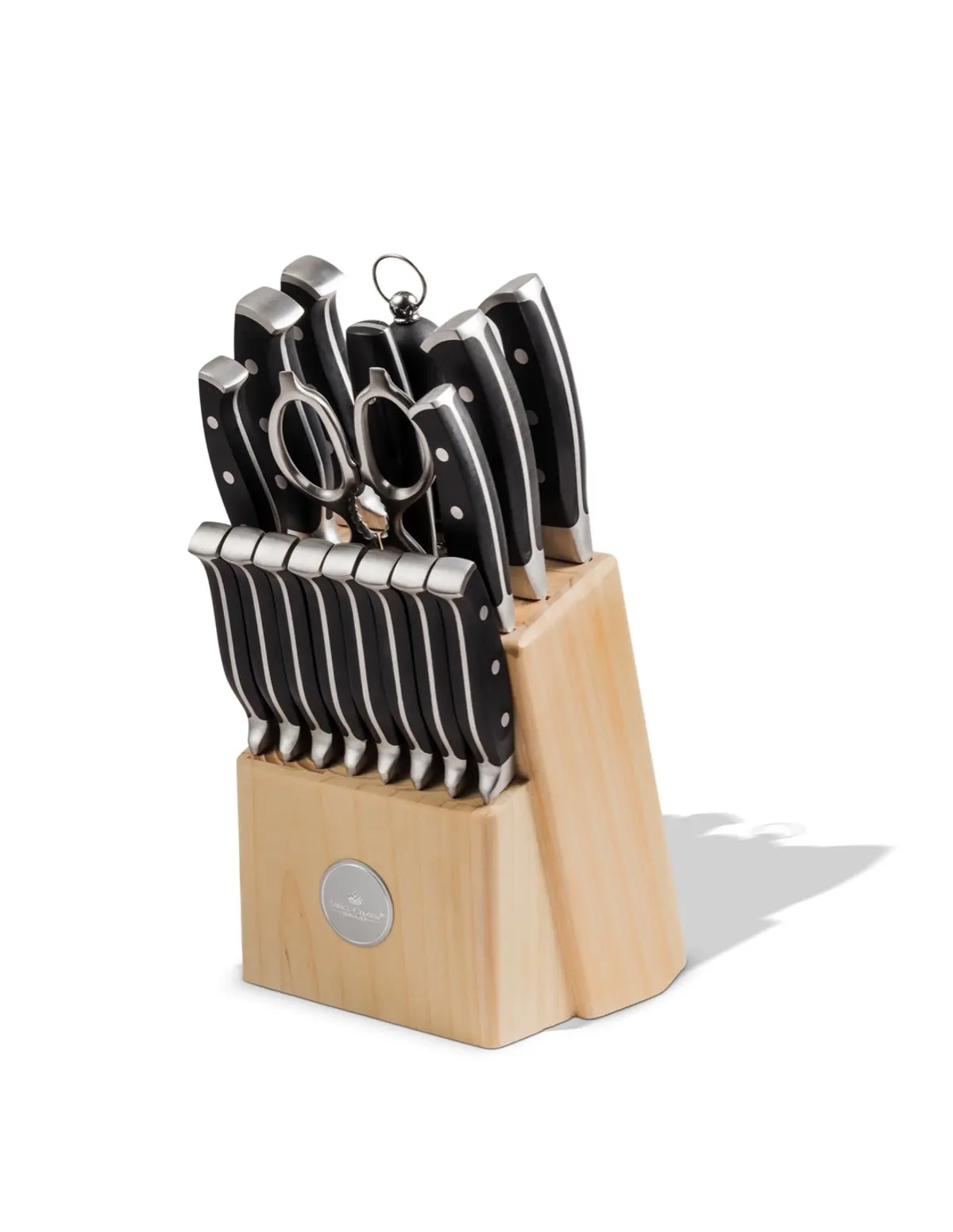 Juego de cuchillos IMPERIAL en base de madera